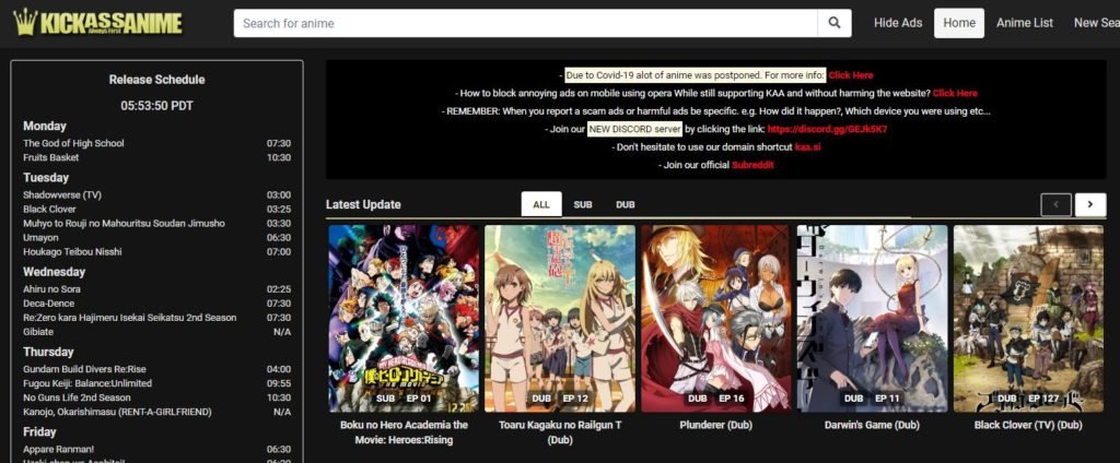 Top 10 Anime Websites to Watch Anime for Free (2020) - Richhippos