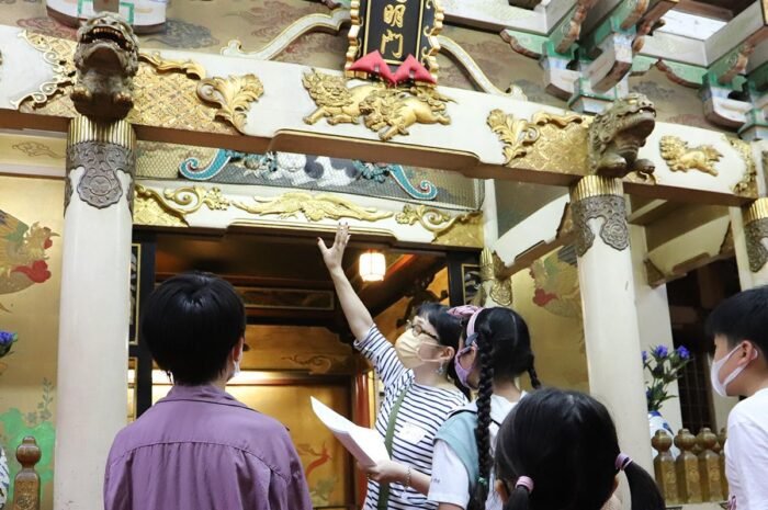 Parent-child tour at Tobita Shinchi’s former Yukaku ‘Tai Yoshi Hyakuban’ Enjoy the gorgeous interior.