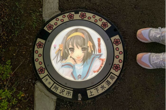 Interesting manhole exhibitions nationwide Popular anime and dinosaur designs