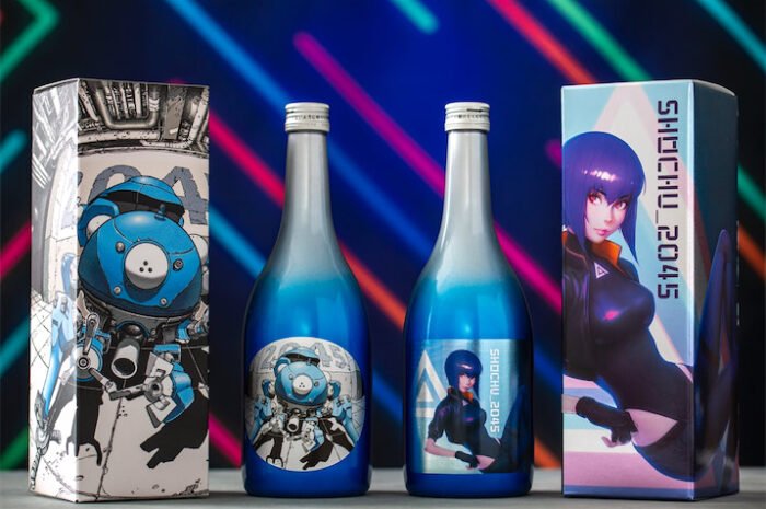 Collaboration with the anime “Ghost in the Shell” and Imo Shochu Kumamoto’s brewery, mail order only
