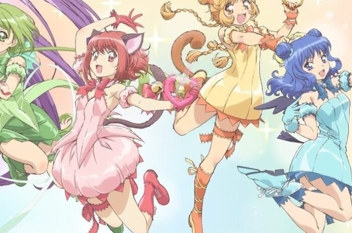 The new visual release of anime ‘Tokyo Mew Mew’ unveiled five cafe costumes