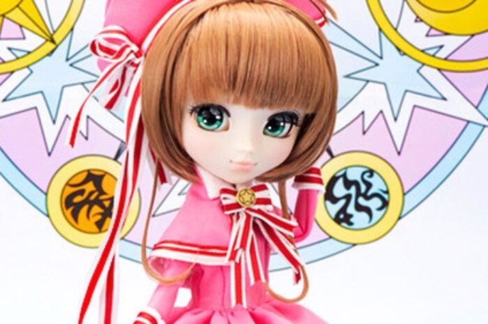 ‘Cardcaptor Sakura’ A fashion doll appears in a precise card costume  With Kero-chan mascot