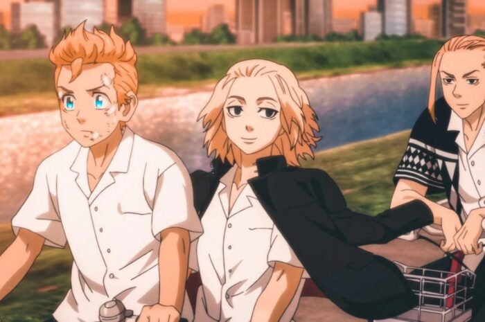 ‘East Ribe’ Tokyo Revengers event visual with founding members Takuya Eguchi appearing in the nightclub