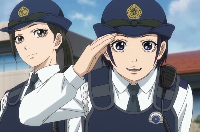 The second PV release that captures the appearance of the anime ‘Police in a Pod’ Kawai and Fuji chasing the incident