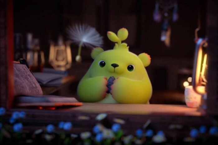 TikTok Over 470,000 followers! Animated video of the popular character “Doro Bear” that heals just by looking at it is now available on “GYAO!”