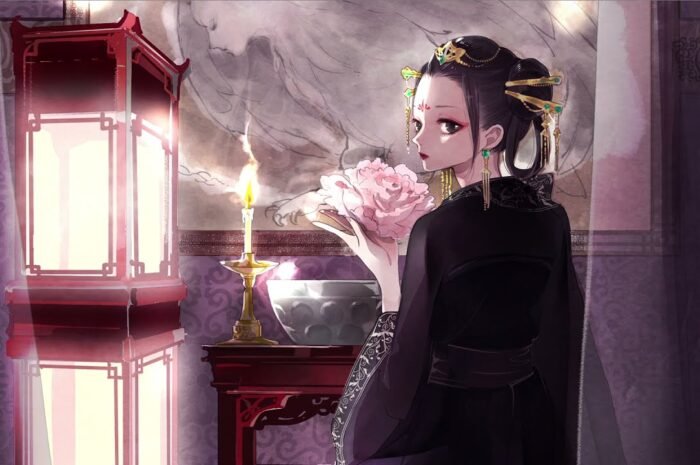 I decided to animate the Chinese fantasy tan ‘Gomiya no Karasu’ over a special princess