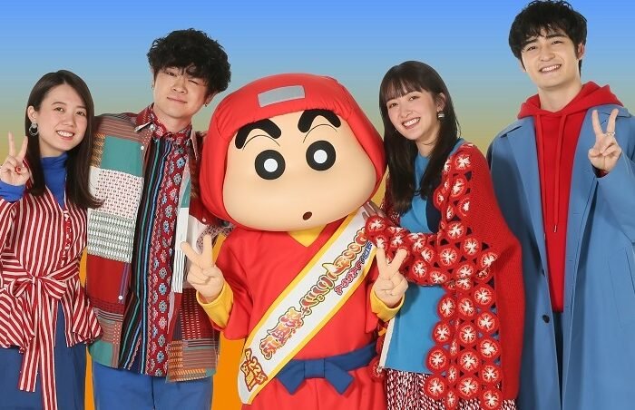 Green-yellow society, in charge of the theme song of the movie ‘Crayon Shin-chan’s