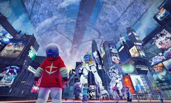 Battle with self-made Gunpla Bandai, virtual space development