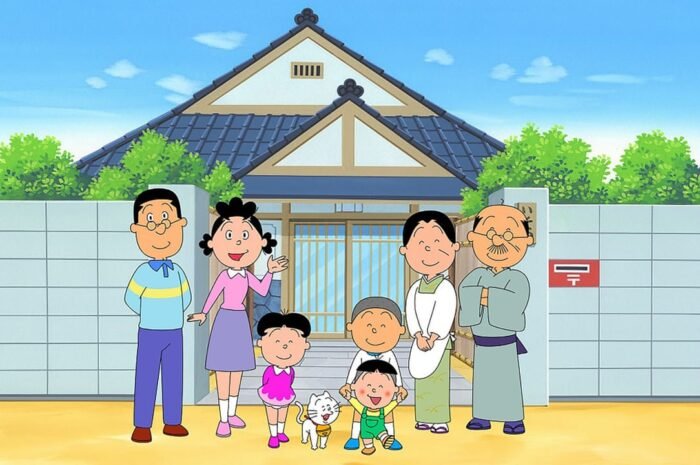 Three selections of threats from the anime ‘Sazae-san’, ‘Not reusable’, ‘Unknown settings.’