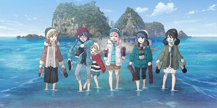 ‘Yurucamp △’ 1st season bonus anime three episodes, broadcast on TOKYO MX and others.