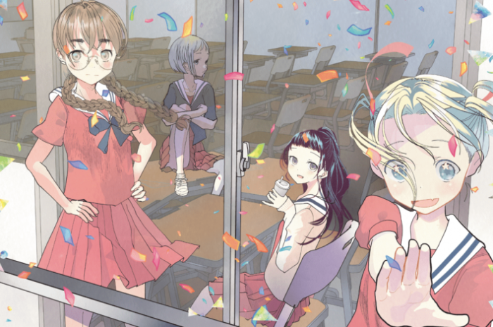 ‘Four people each lie’ I Decided to make a TV animation in 2010, a school comedy where aliens and shinobi hide their true identities.