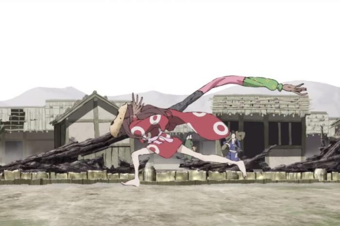 The present for the audience of the theatrical animation ‘Inu-Oh’ is ‘Inu-Oh’s fairy tale’ written by the original author.