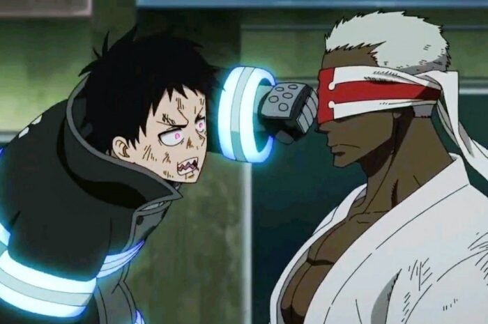 ‘Hope’ appears when the full-page advertisement of the ‘Fire Force’ newspaper is folded. The final 34 volumes of the book are on sale.