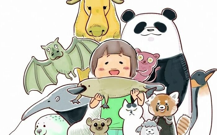 Hidekichi Matsumoto, the author of the manga ‘Inu to Neko Domo’ Homecoming Exhibition in Okayama