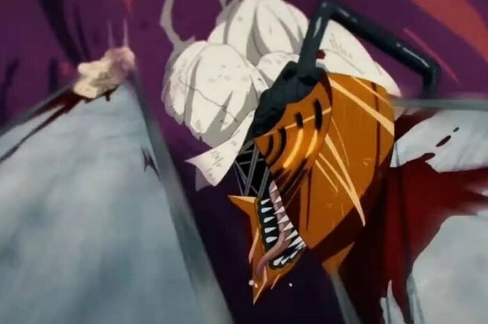 ‘Chainsaw Man’ stuffed toy figure, everywhere is a zipper