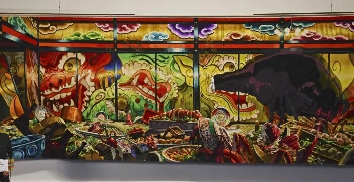 ‘Spirited Away’ tapestry reproduced in traditional French art.