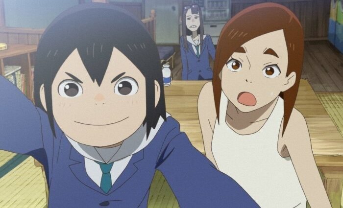 A boyfriend suddenly holds his head while watching a robot anime. After that, she can’t help but laugh at the ‘surprise remark.’