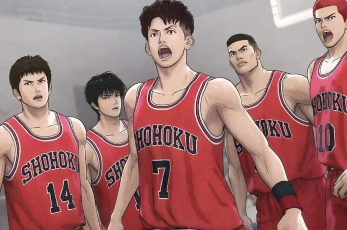 In a commemorative illustration released half a year after the movie ‘SLAM DUNK’ Takehiko Inoue draws a running ‘Thank you.’