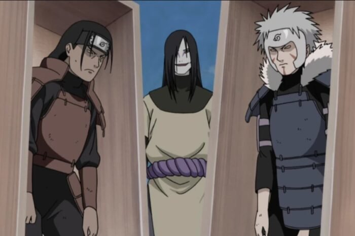 Naruto: Who was in the third Coffin that Orochimaru tried to summon?