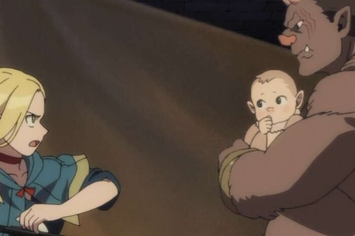 In the fourth episode of the anime Dungeon Meal, Marcil and Zon argue while kneading bread, and there are many tsukkomi, saying, ‘The picture is chaotic’ and ‘Let’s choose one or the other.’