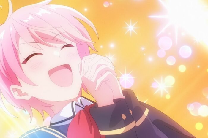 A junior VTuber comes to the anime ‘Buiden’ office, but she also has a strong personality. Scene cut from episode 5