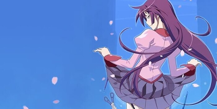 ‘Let’s go to war.’ The classic figure of Hitagi Senjougahara from the ‘Monogatari’ series has been recreated and is now available in 1/7 scale!