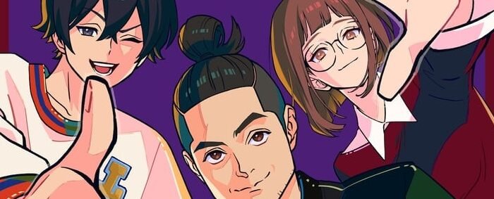 Single jacket featuring Toshinobu Kubota and anime characters from ‘Let’s Play’ revealed