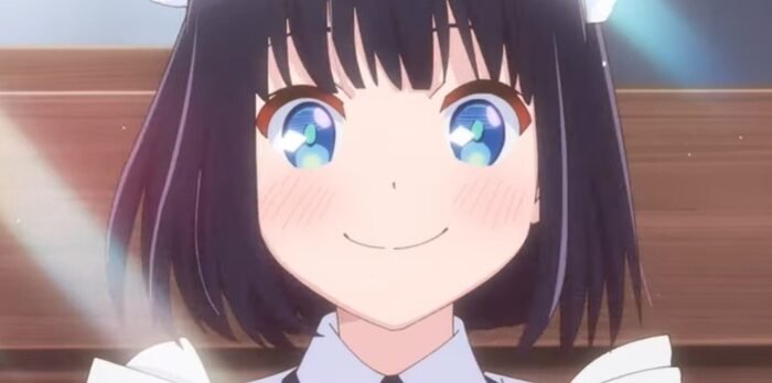 The anime ‘Maid-san wa Taberu Dake’ will start airing in April next year, and the ‘winter break’ visual has also been released.