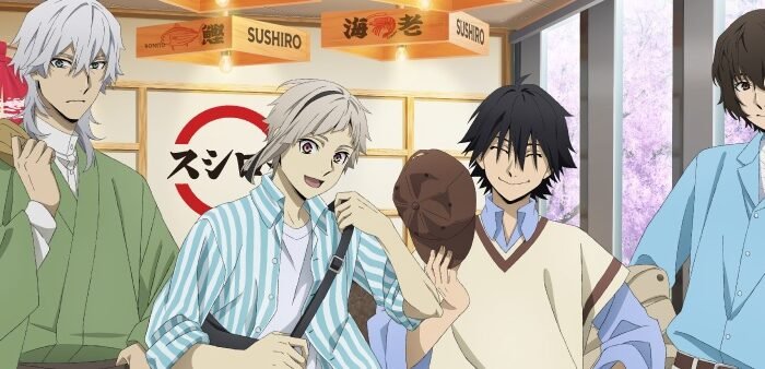 ‘Bungo Stray Dogs’ × Sushiro Collaboration Announced, Starts April 1, 2026