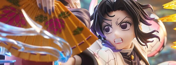 Demon Slayer: Kimetsu no Yaiba Shinobu Kocho vs. Doma Figure Brings the Infinity Castle Battle to Life in Stunning 3D